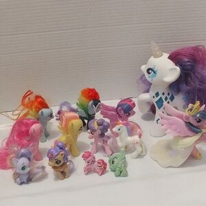 Colorful Pony Friends Set